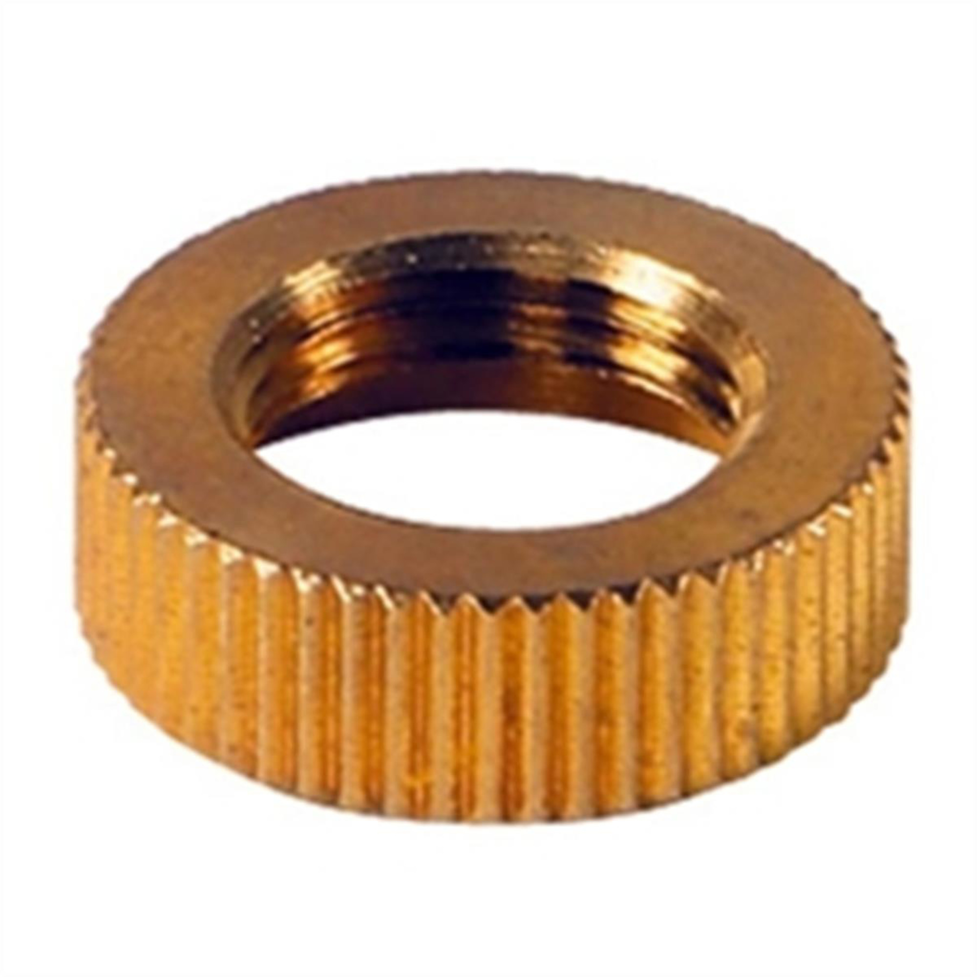 Haltec Brass Rim Nut — For TR-218A/220A Tractor Tube Valves, Model# HALLN-10B